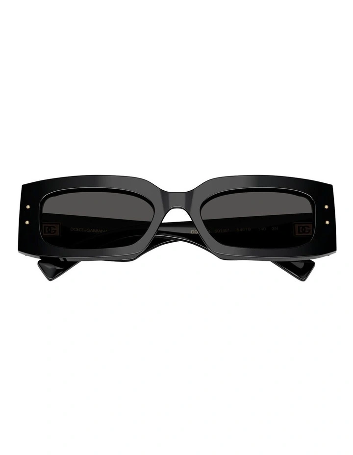 Dolce&Gabbana Acetate Sunglasses in Black image 5