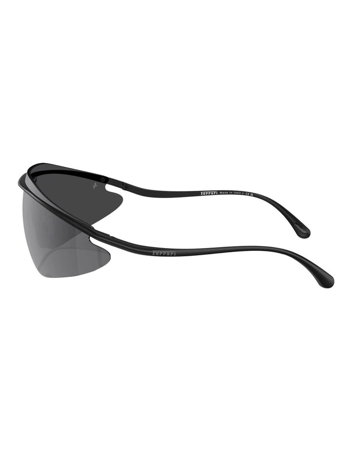 Ferrari Metal Sunglasses in Black image 3