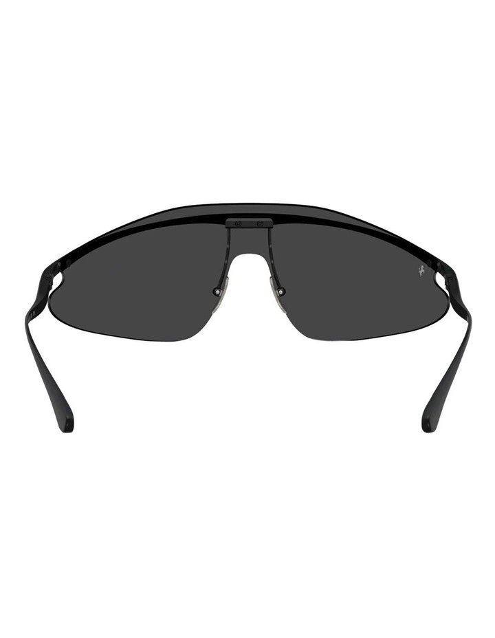 Ferrari Metal Sunglasses in Black image 4