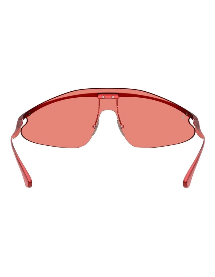 Ferrari Metal Sunglasses in Red image 4