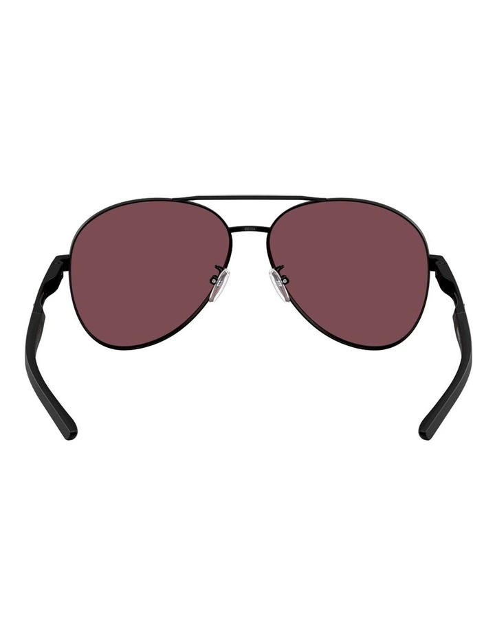 Scuderia Ferrari Metal Sunglasses in Black image 4