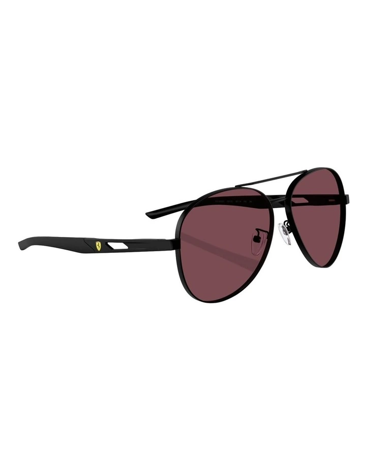 Scuderia Ferrari Metal Sunglasses in Black image 6