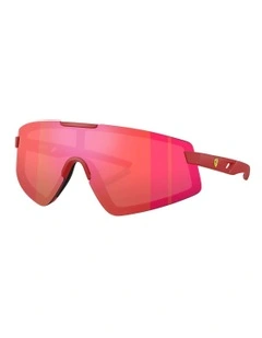 Scuderia Ferrari  Injected Sunglasses in Red