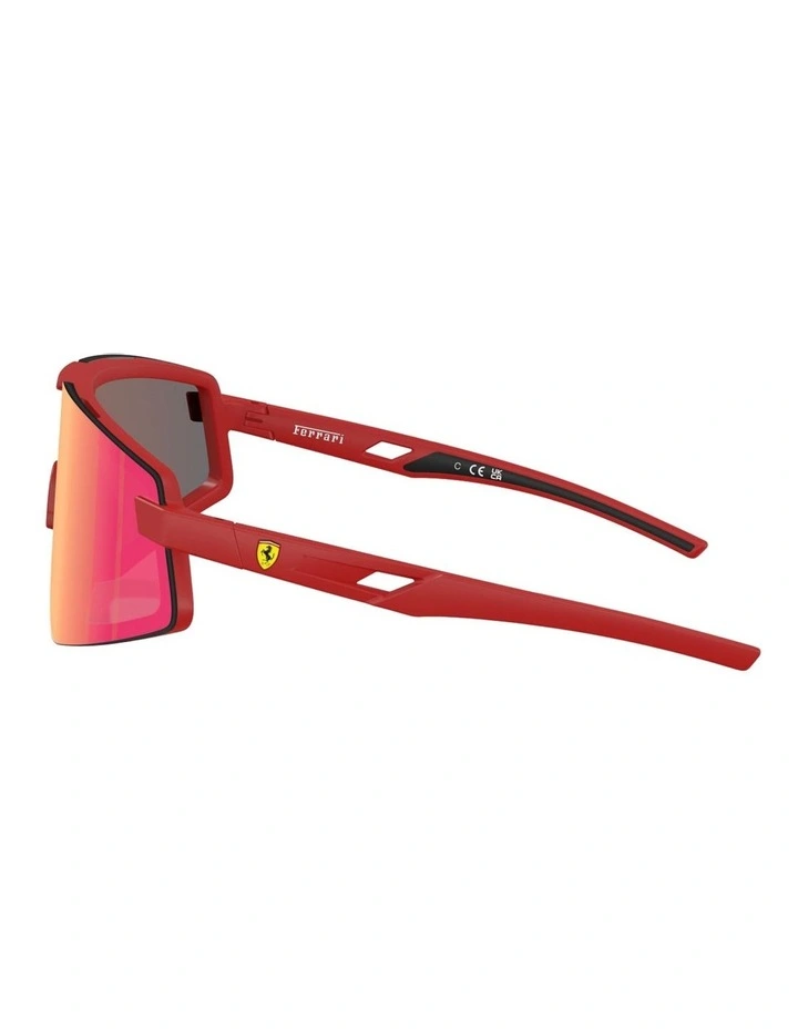 Scuderia Ferrari  Injected Sunglasses in Red image 3