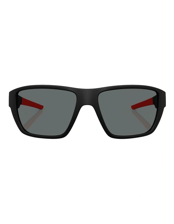 Scuderia Ferrari Injected Polarised Sunglasses in Black image 2