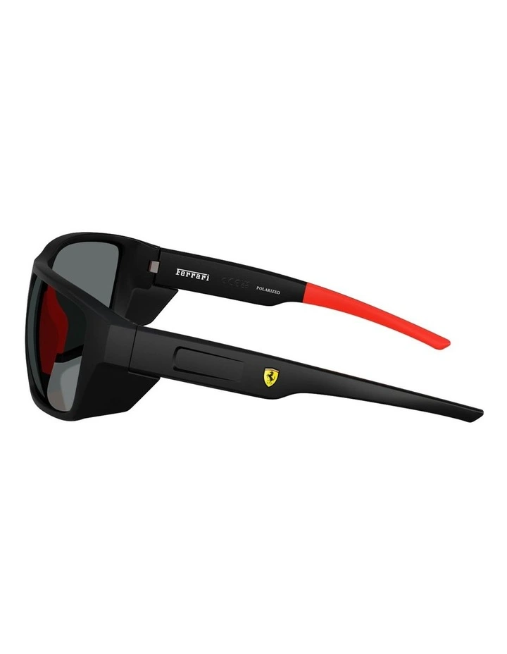 Scuderia Ferrari Injected Polarised Sunglasses in Black image 3