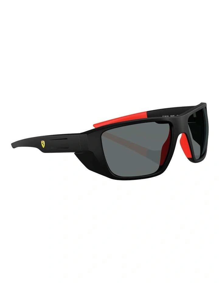 Scuderia Ferrari Injected Polarised Sunglasses in Black image 6