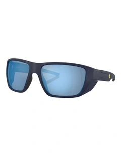 Scuderia Ferrari  Injected Polarised Sunglasses in Blue