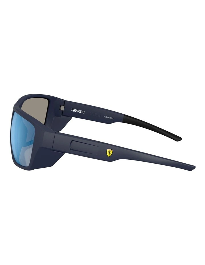 Scuderia Ferrari Injected Polarised Sunglasses in Blue image 3
