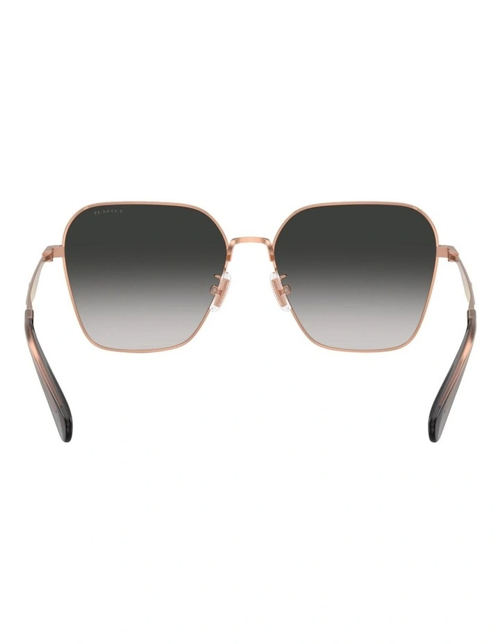 Coach CW189 Metal Sunglasses in Gold image 4