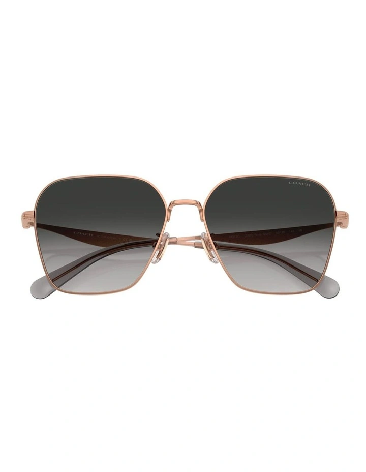 Coach CW189 Metal Sunglasses in Gold image 5