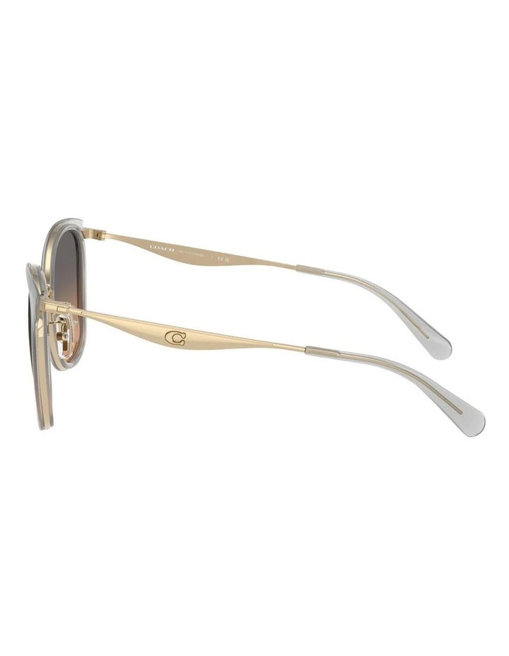 Coach CW185 Metal Sunglasses in Grey image 3