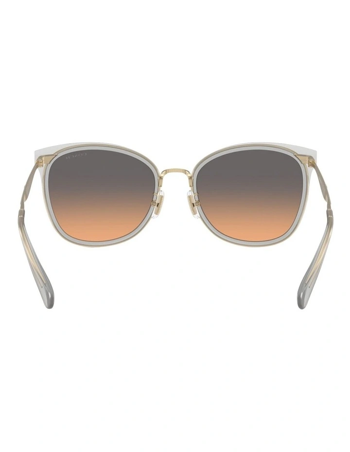 Coach CW185 Metal Sunglasses in Grey image 4
