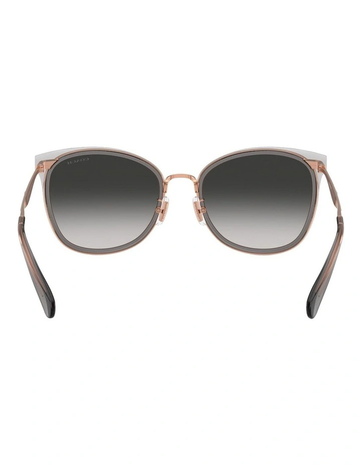 Coach CW185 Metal Sunglasses in Grey image 4