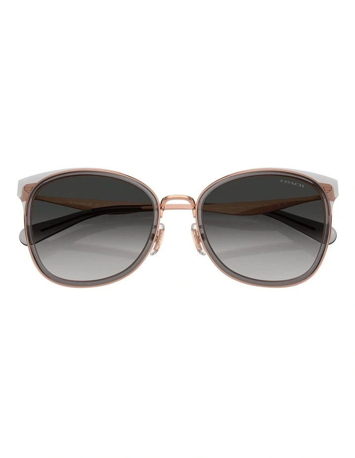 Coach CW185 Metal Sunglasses in Grey image 5
