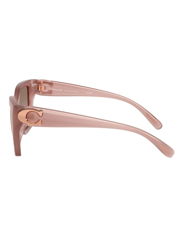 Coach CW195 Injected Sunglasses in Pink image 3