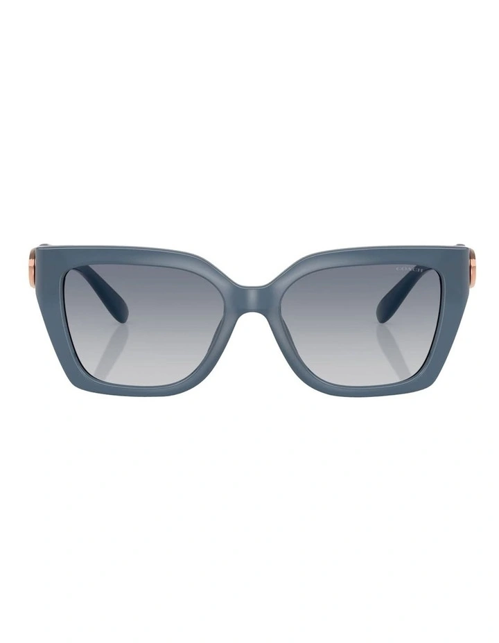 Coach CW195 Injected Sunglasses in Blue image 2