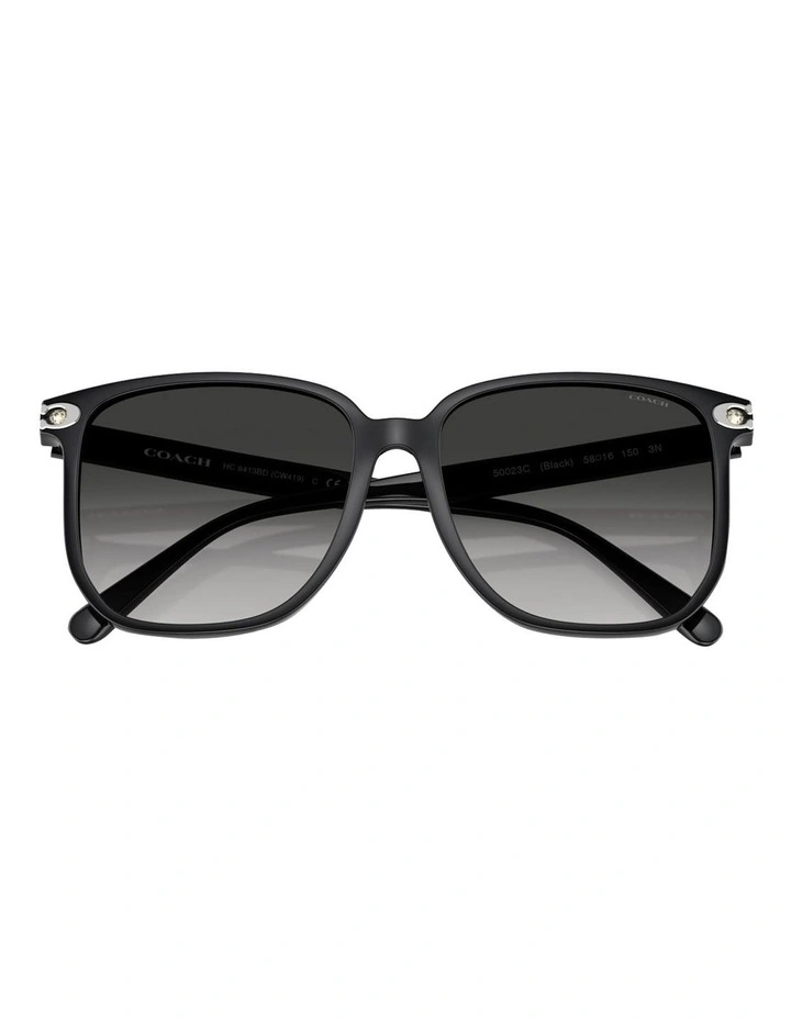 Coach CW419 Injected Sunglasses in Black image 5