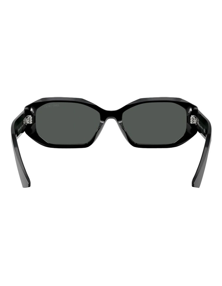 Acetate Sunglasses in Black image 4