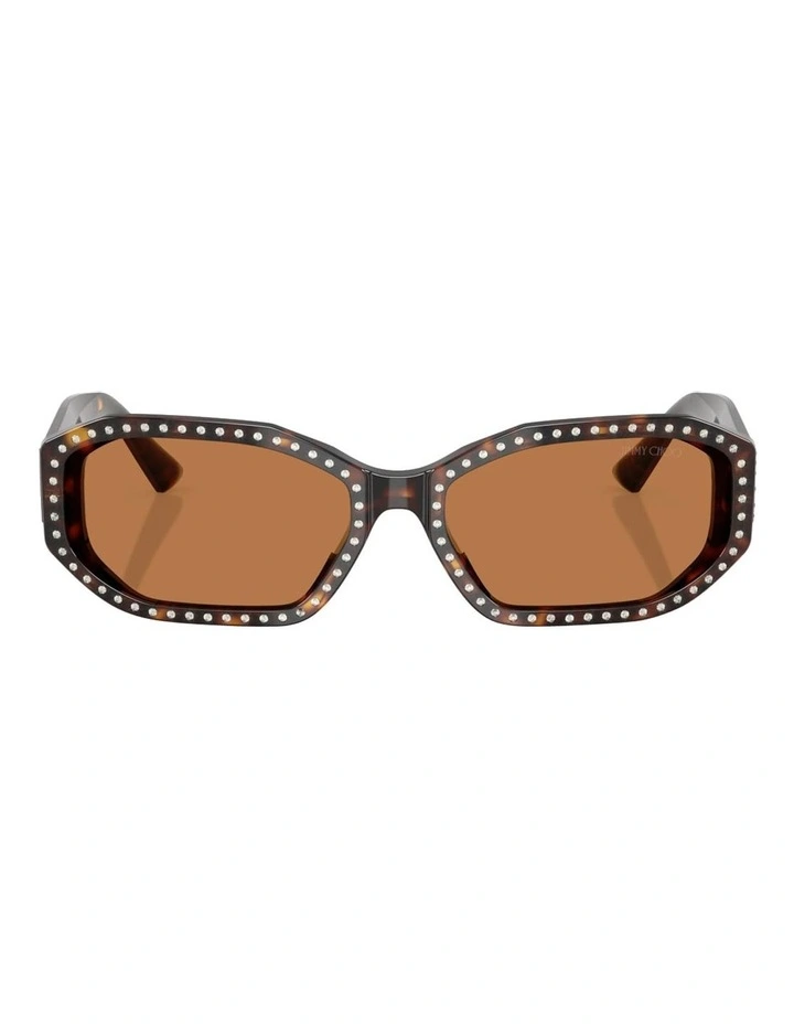 Acetate Sunglasses in Tortoise image 2