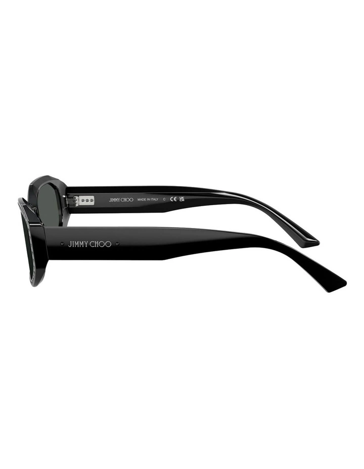 Acetate Sunglasses in Black image 3