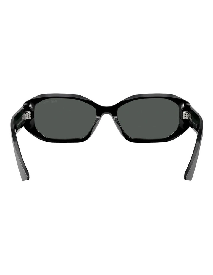 Acetate Sunglasses in Black image 4