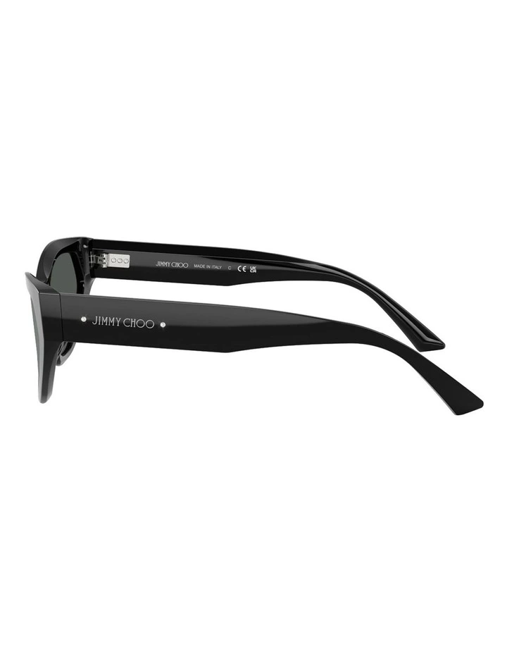 Acetate Sunglasses in Black image 3