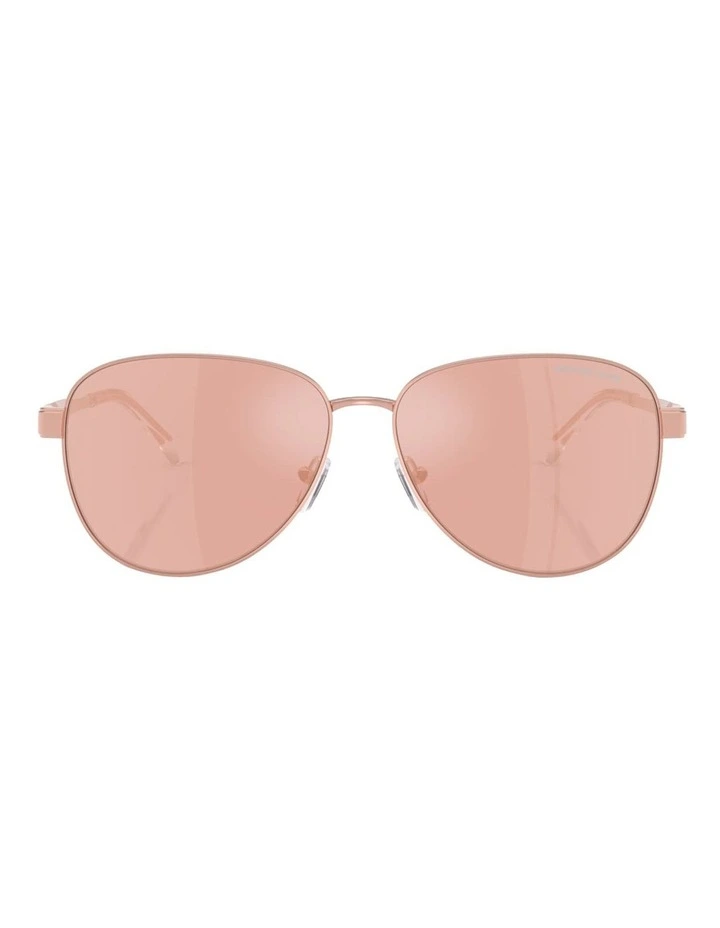 Biarritz Metal Sunglasses in Pink image 2