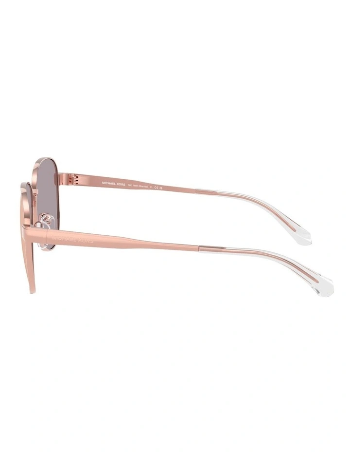 Biarritz Metal Sunglasses in Pink image 3