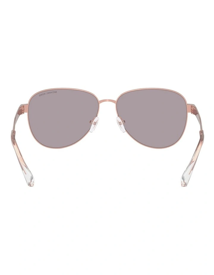 Biarritz Metal Sunglasses in Pink image 4