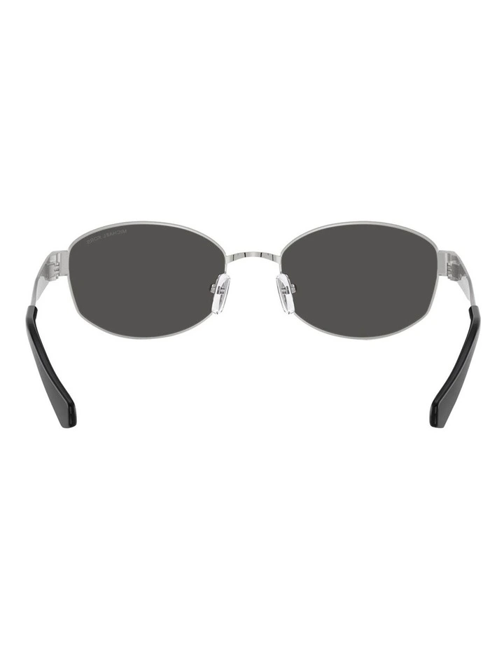 Monte Carlo Metal Sunglasses in Silver image 4
