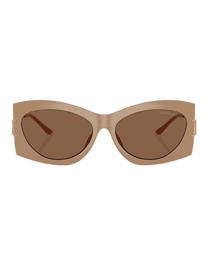 Navarra Injected Sunglasses in Beige image 2