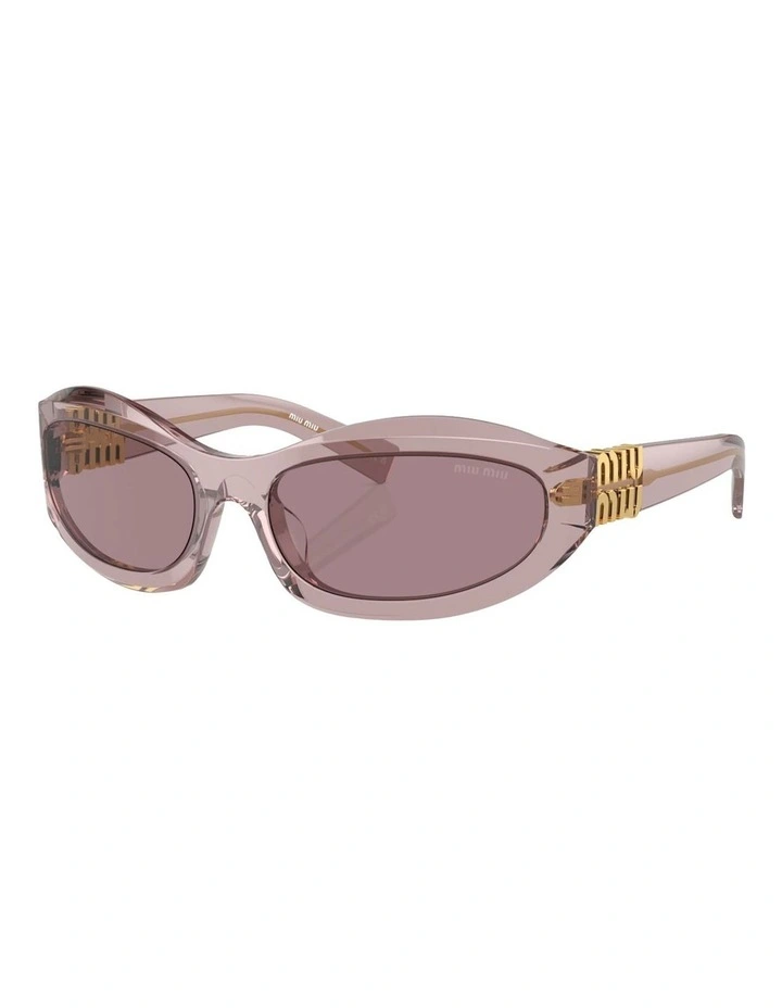 Acetate Sunglasses in Violet image 1