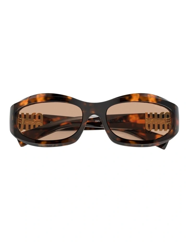 Acetate Sunglasses in Tortoise image 5