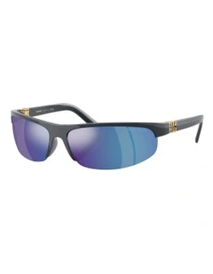Injected Sunglasses in Grey