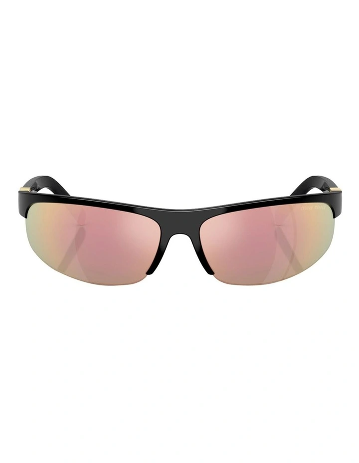 Injected Sunglasses in Black image 2