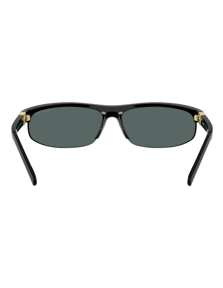 Injected Sunglasses in Black image 4