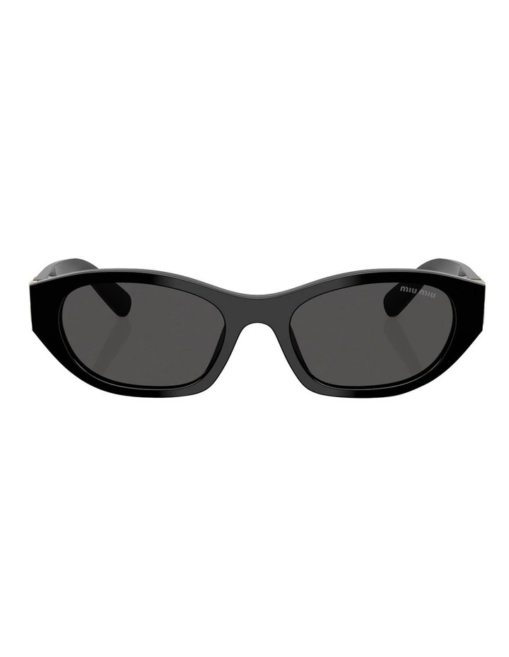 Acetate Sunglasses in Black image 2