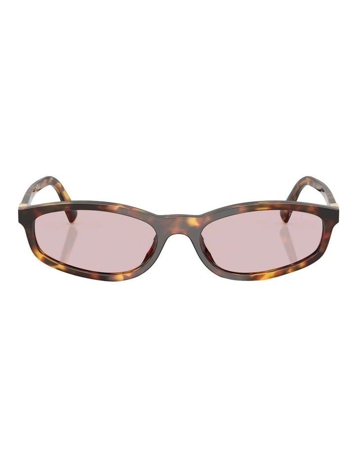 Miu Miu  Acetate Sunglasses in Tortoise image 2