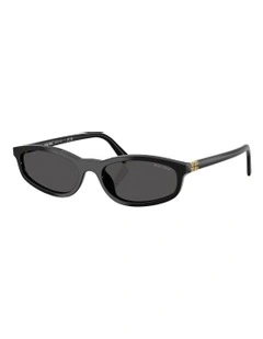 Acetate Sunglasses in Black
