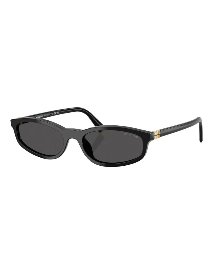 Miu Miu  Acetate Sunglasses in Black image 1
