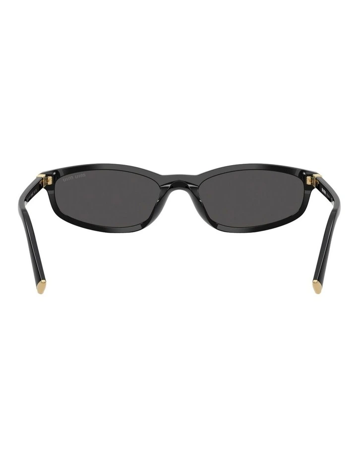 Miu Miu  Acetate Sunglasses in Black image 4