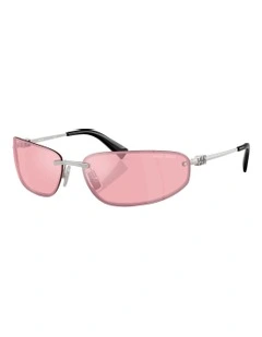 Metal Sunglasses in Silver