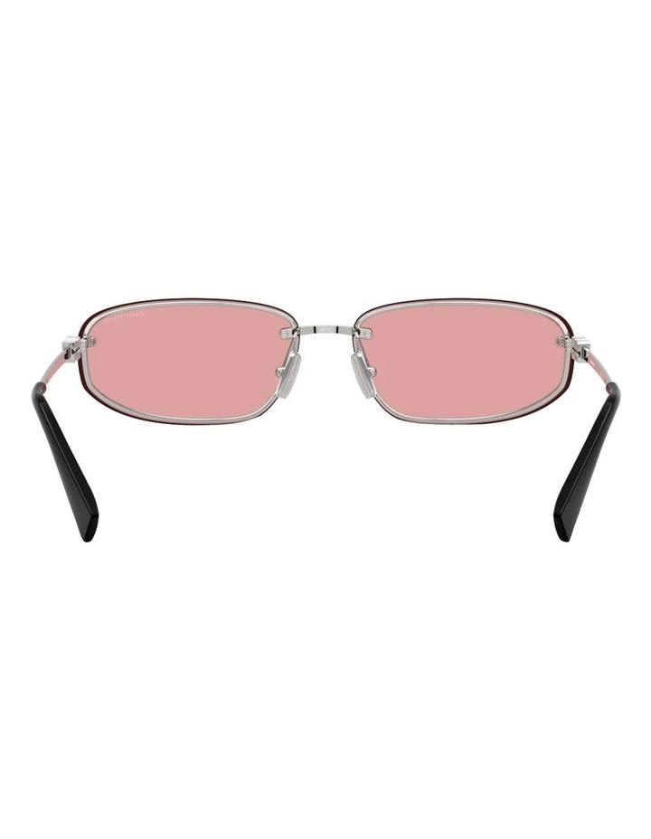 Metal Sunglasses in Silver image 4