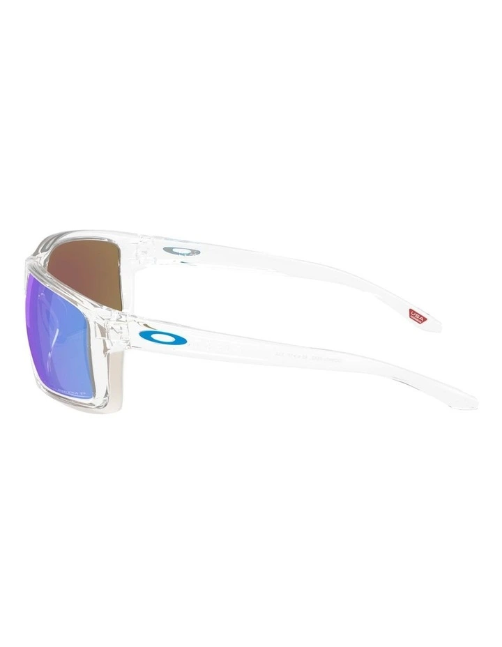 Oakley Gibston XL O_matter Polarised Sunglasses in Transparent image 3