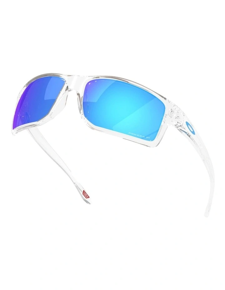 Oakley Gibston XL O_matter Polarised Sunglasses in Transparent image 5