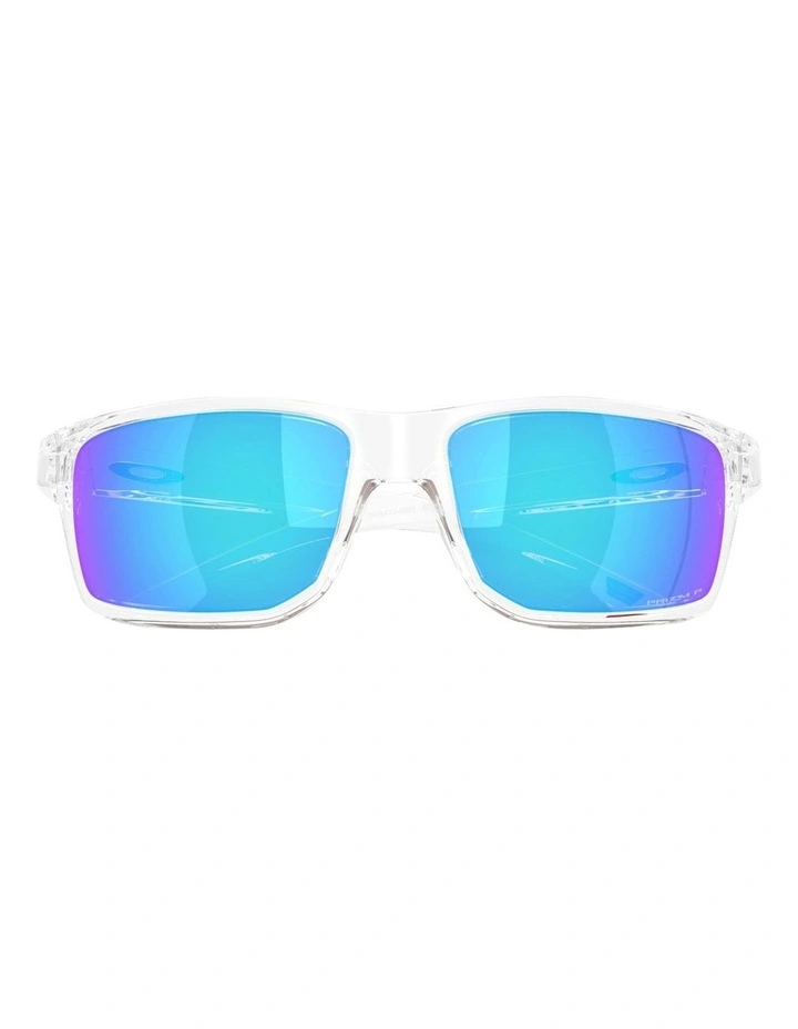 Oakley Gibston XL O_matter Polarised Sunglasses in Transparent image 6