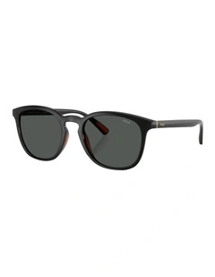 Polo Ralph Lauren  Injected Sunglasses in Black