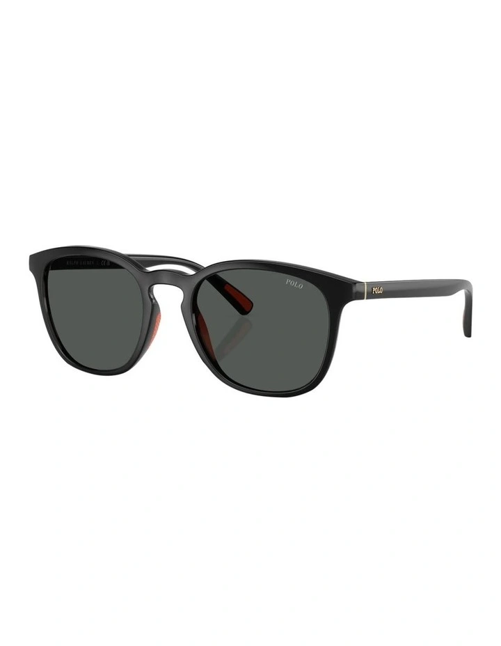 Polo Ralph Lauren  Injected Sunglasses in Black image 1