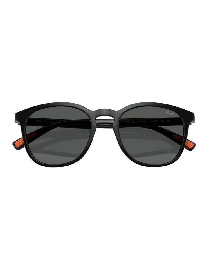 Polo Ralph Lauren  Injected Sunglasses in Black image 5